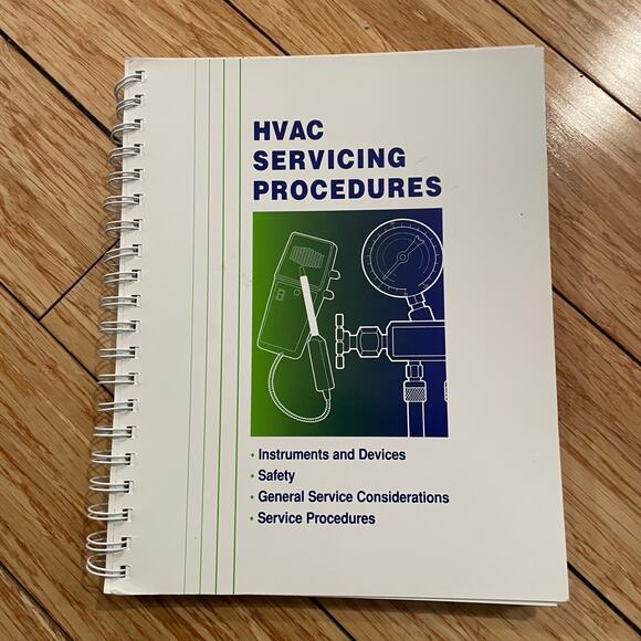 HVAC Servicing Procedures Manual air maintenance service - Picture 1 of 4